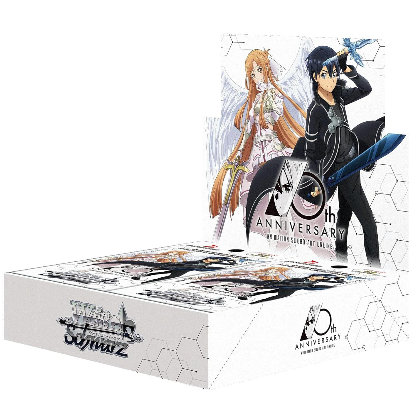 Weiss Schwarz Booster Pack Sword Art Online 10th Anniversary Anime Japanese Sealed Pack, Card Pack, Collectible Booster Packs