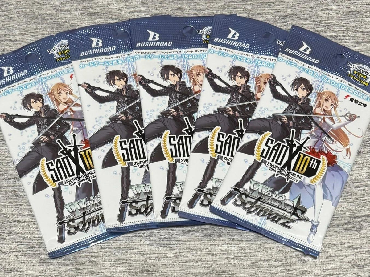 Booster Box Sword Art Online 10th Japanese Edition Weiss Schwarz