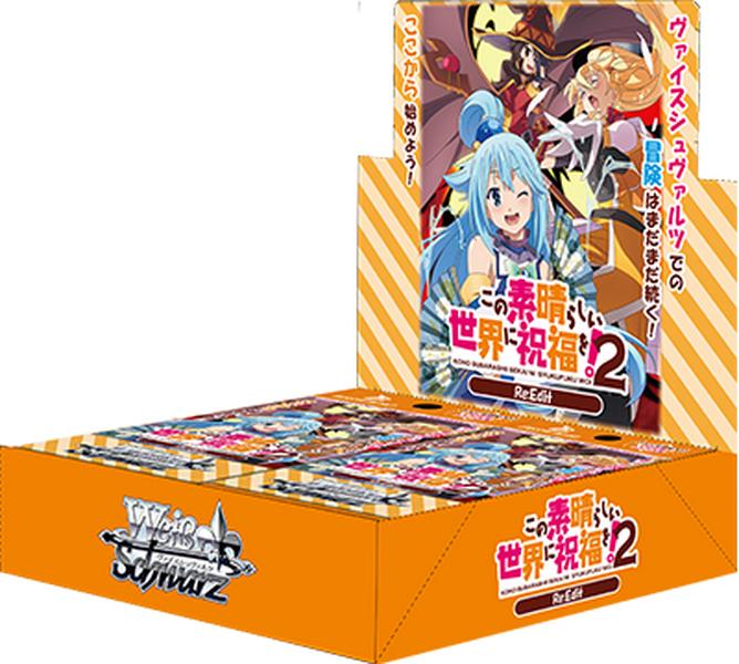 Weiss Schwarz Booster Pack KonoSuba God's Blessing on This Wonderful World! Re:Edit Japanese Sealed Pack