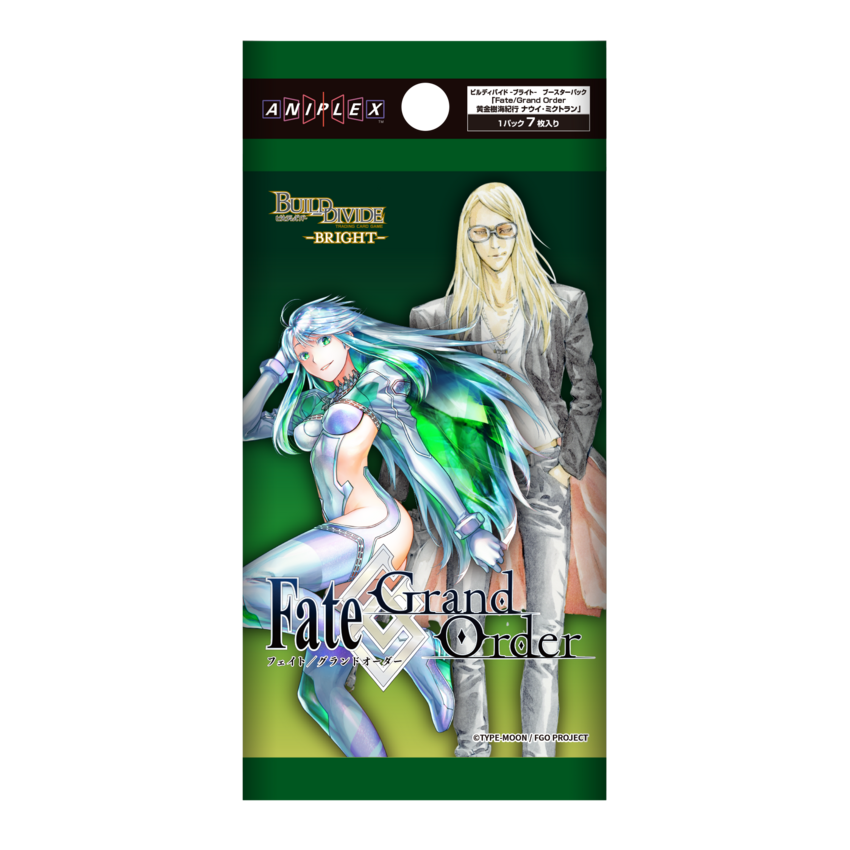 Build Divide Fate/Grand Order  Senpai‌ Series Collectible Card Pack, Japanese Trading Cards TCG Sealed Pack