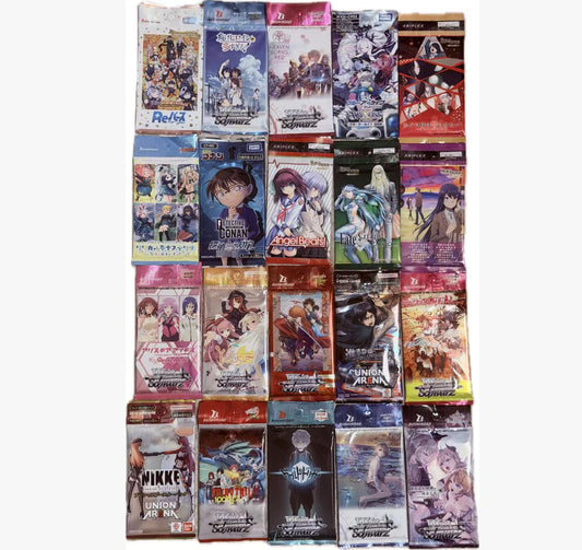 Random Anime TCG Booster Pack - Mixed IP Bundle Packs