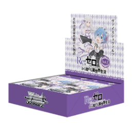 Weiss Schwarz Booster Pack Re Zero Starting Life in Another World vol.2 Japanese Sealed Pack