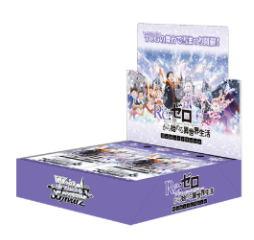 Weiss Schwarz Booster Pack Re Zero Starting Life in Another World snow Japanese Sealed Pack