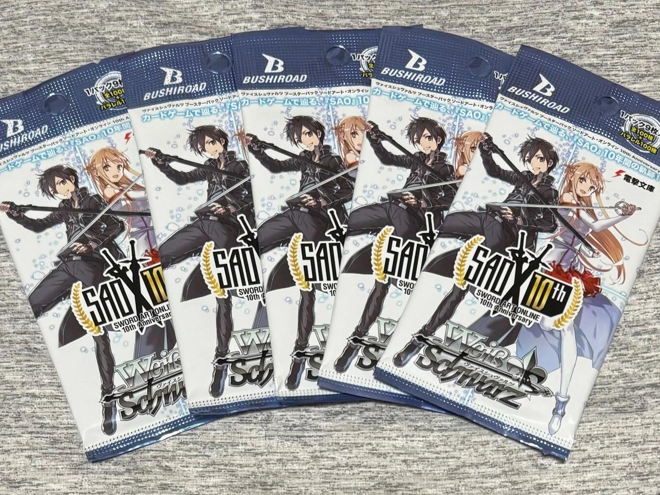 Weiss Schwarz Booster Box Sword Art Online 10th Japanese Edition