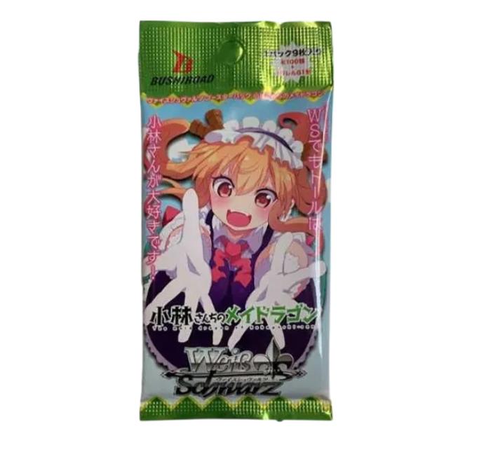 Weiss Schwarz Booster Pack Miss Kobayashi's Dragon Maid Japanese Sealed Pack
