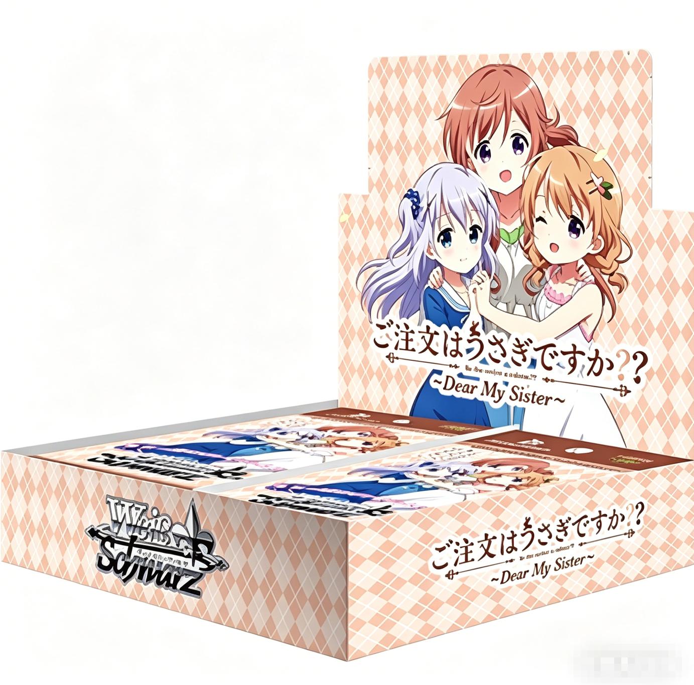 Weiss Schwarz Booster Pack Is the Order a Rabbit?? Dear My Sister Japanese Sealed Pack