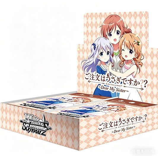 Weiss Schwarz Booster Pack Is the Order a Rabbit?? Dear My Sister Japanese Sealed Pack
