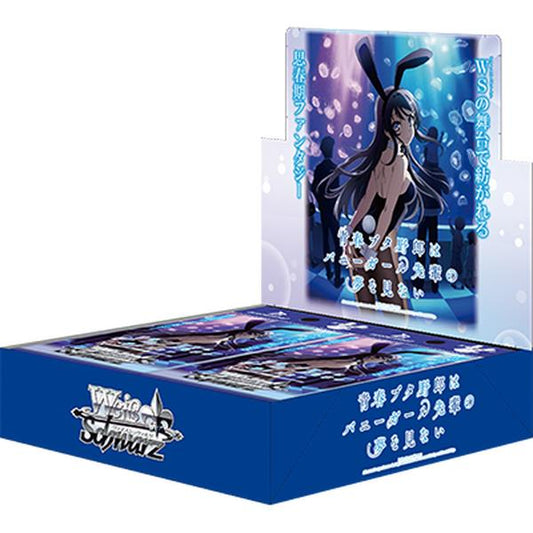Weiss Schwarz Booster Pack Rascal Does Not Dream of Bunny Girl Senpai Japanese Sealed Pack