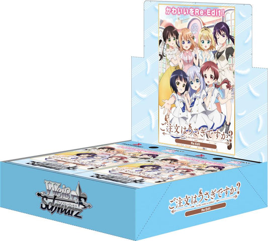 Weiss Schwarz Booster Pack Is the Order a Rabbit? Re:Edit Japanese Sealed Pack