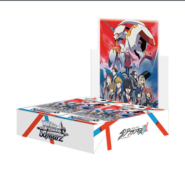 Weiss Schwarz DARLING in the FRANXX Base Booster Pack, Japanese Sealed Non-Sports Trading Card Collectible